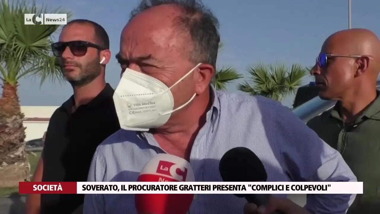 Soverato, il procuratore Gratteri presenta "Complici e colpevoli"