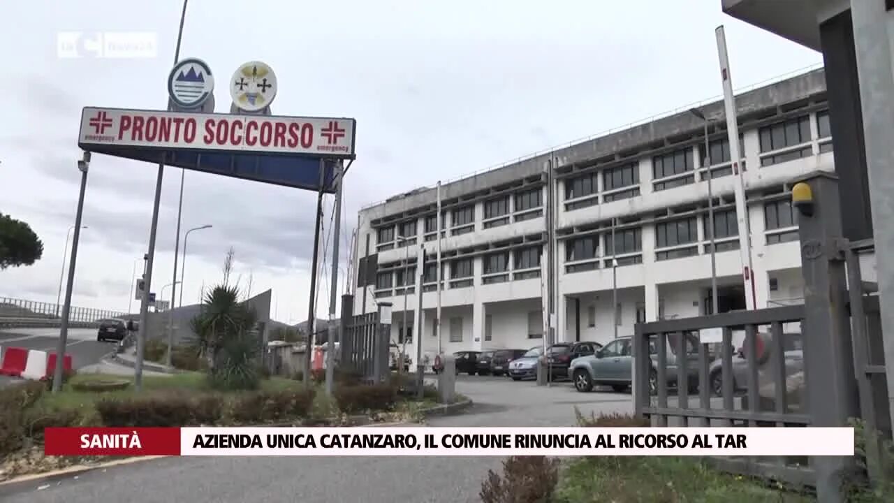 Azienda Unica Catanzaro, il Comune rinuncia al ricorso al Tar