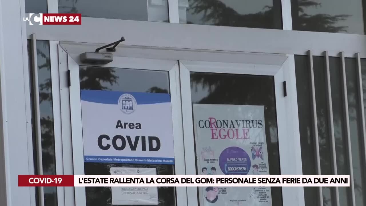 L'estate rallenta la corsa del Gom: personale senza ferie da due anni