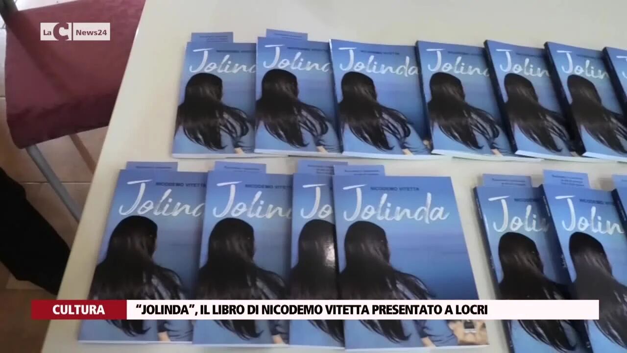 “Jolinda”, il libro di Nicodemo Vitetta presentato a Locri