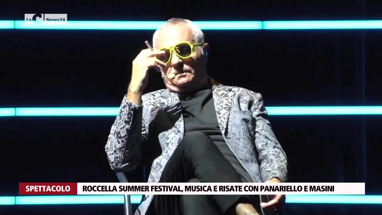 Roccella Summer Festival, musica e risate con Panariello e Masini