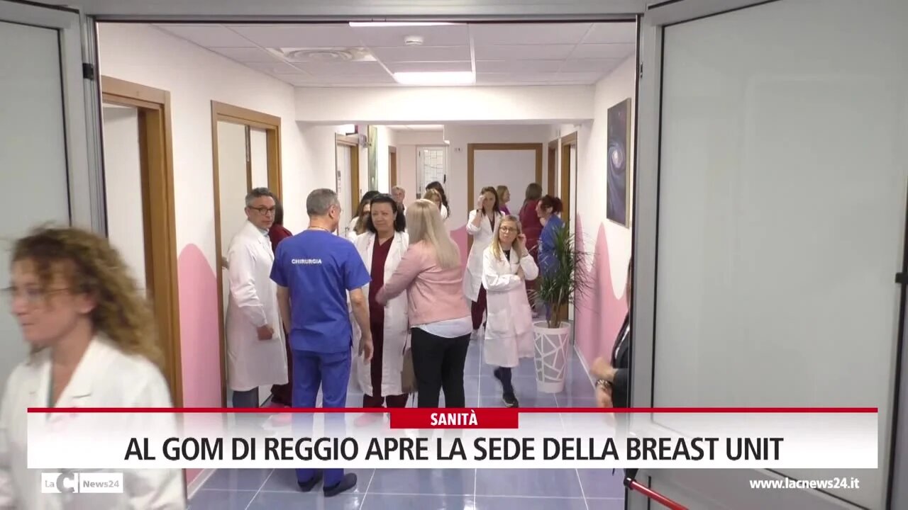 Al Gom di Reggio apre la sede della Breast Unit