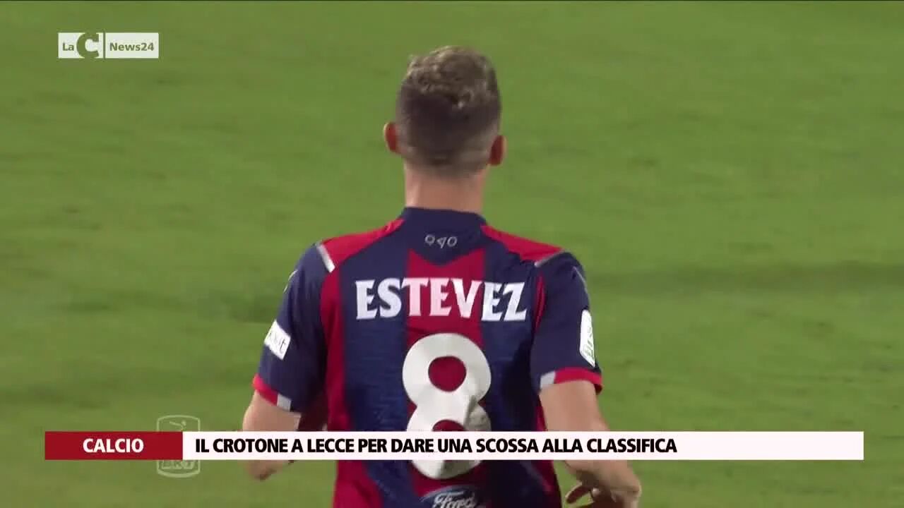 Il Crotone a Lecce per dare una scossa alla classifica