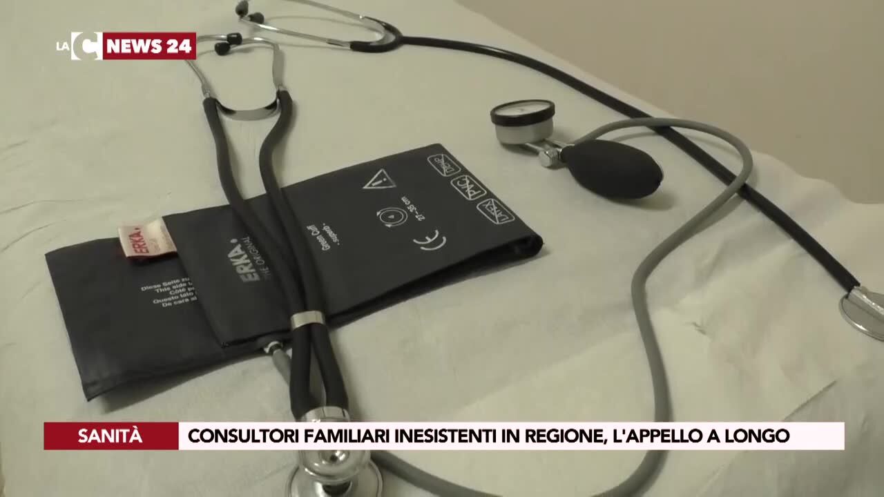 Consultori familiari inesistenti in regione, l'appello a Longo