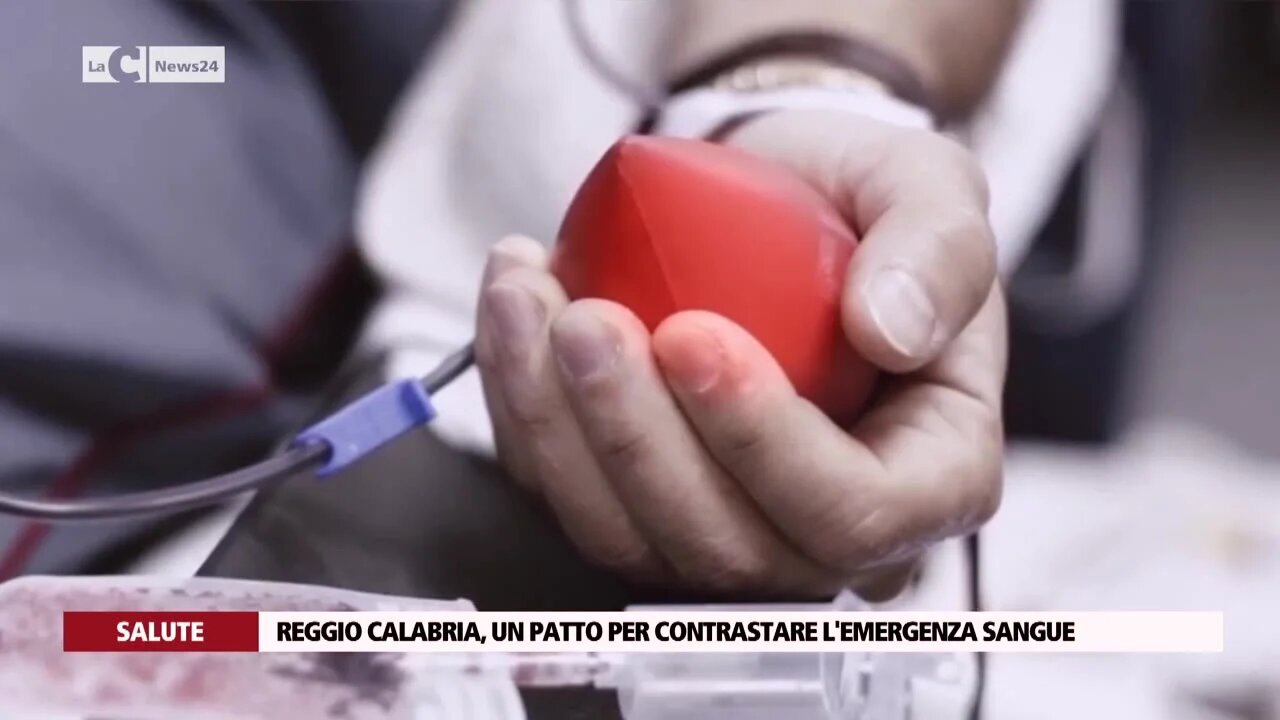 Reggio Calabria, un patto per contrastare l'emergenza sangue