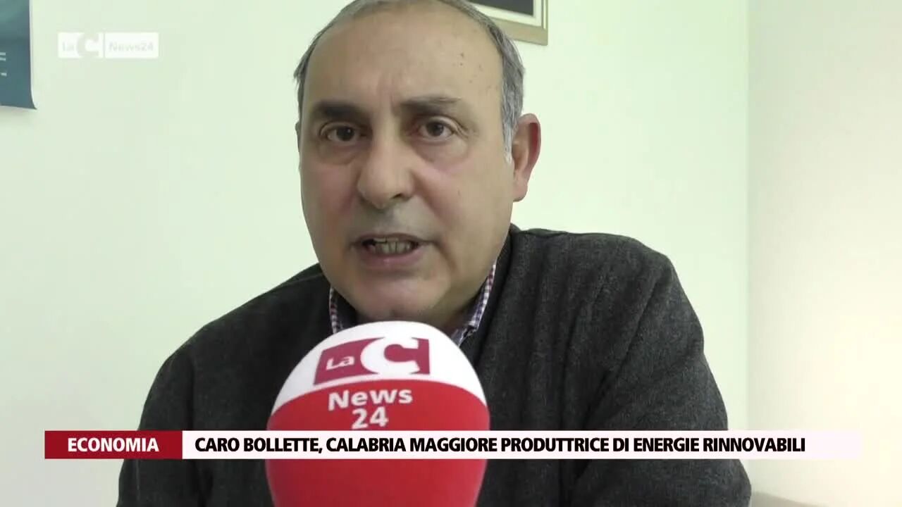 Caro bollette, Calabria maggiore produttrice di energie rinnovabili