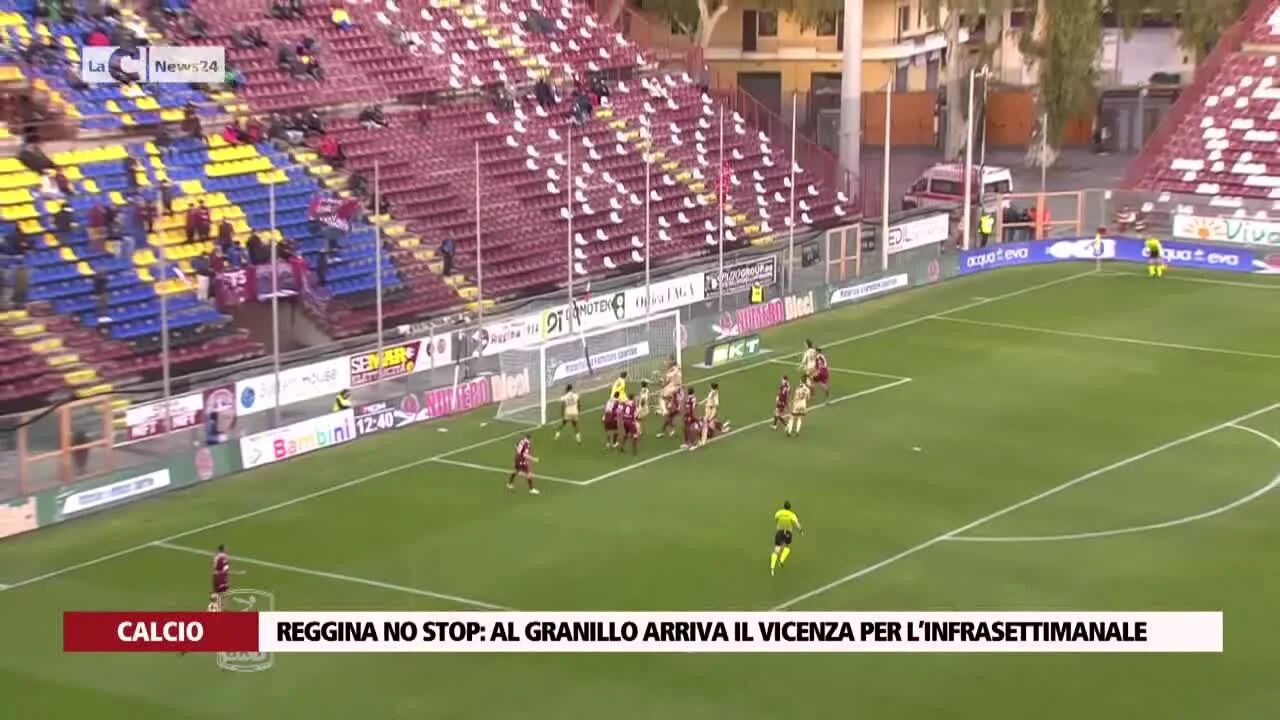 Reggina no stop: al Granillo arriva il Vicenza per l’infrasettimanale