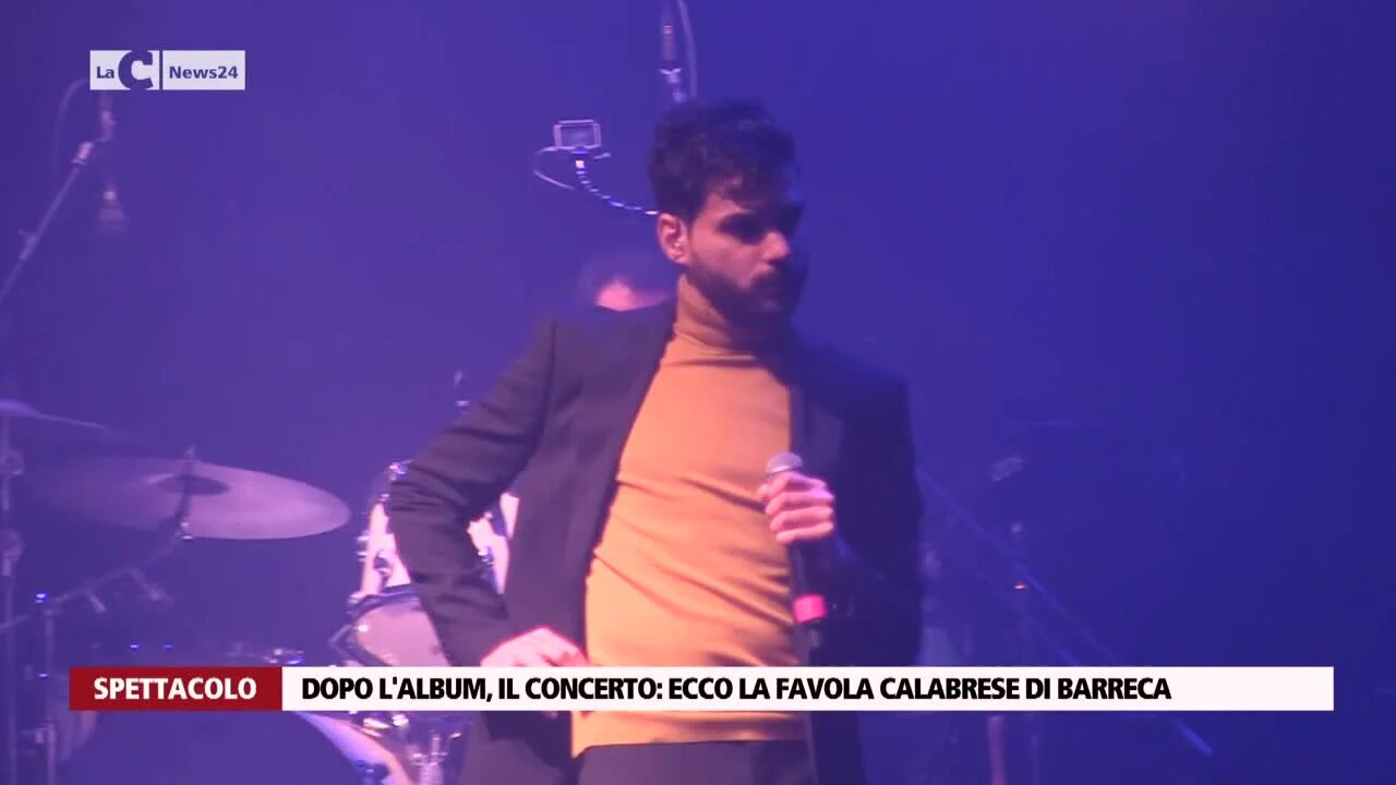 L’album e il concerto, la favola di Barreca dai pub di Taurianova alla musica che conta