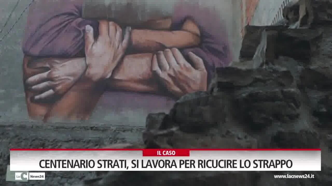 Centenario Strati, si lavora per ricucire lo strappo