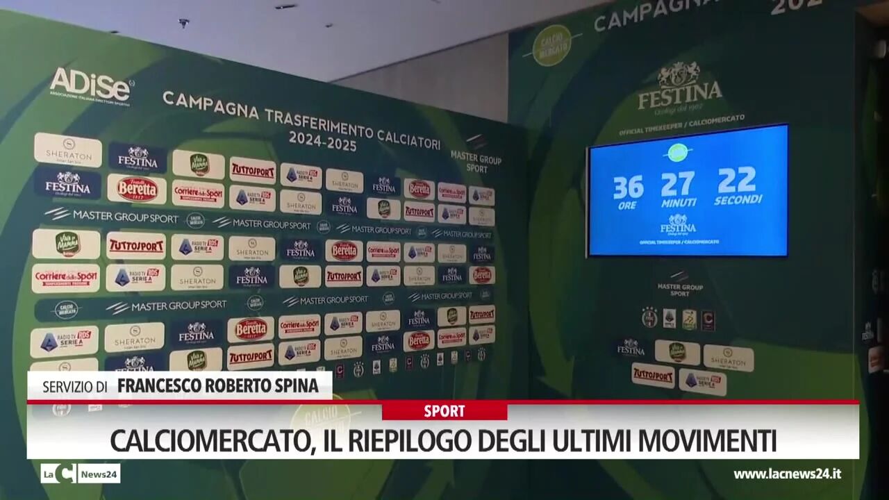 Calciomercato, il riepilogo degli ultimi movimenti