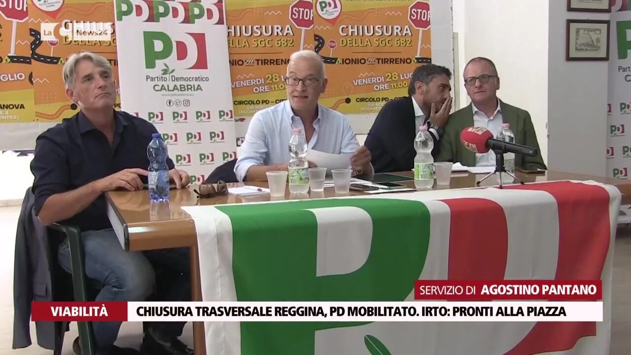 Chiusura trasversale reggina, Pd mobilitato. Irto: «Pronti alla piazza»