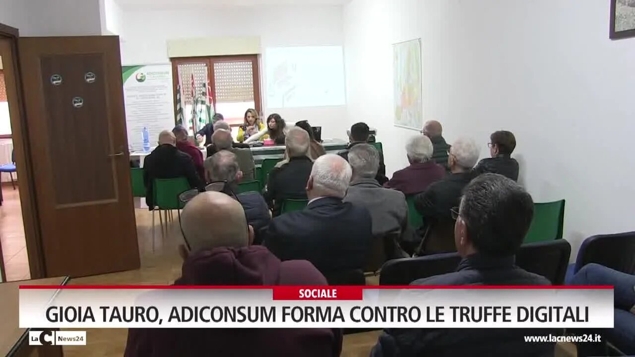 Gioia Tauro, Adiconsum forma contro le truffe digitali