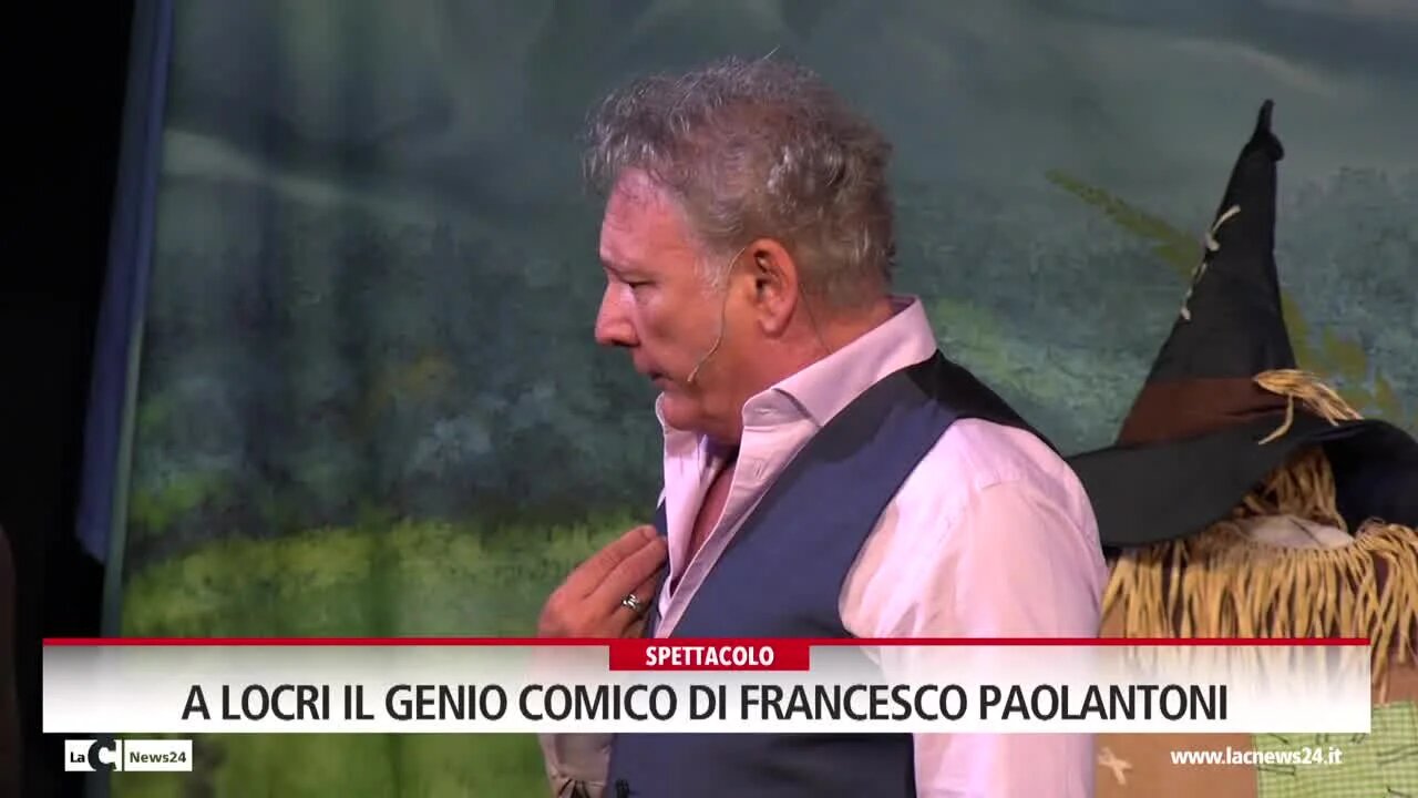 A Locri il genio comico di Francesco Paolantoni