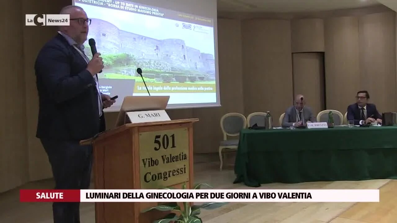 Luminari della ginecologia per due giorni a Vibo Valentia