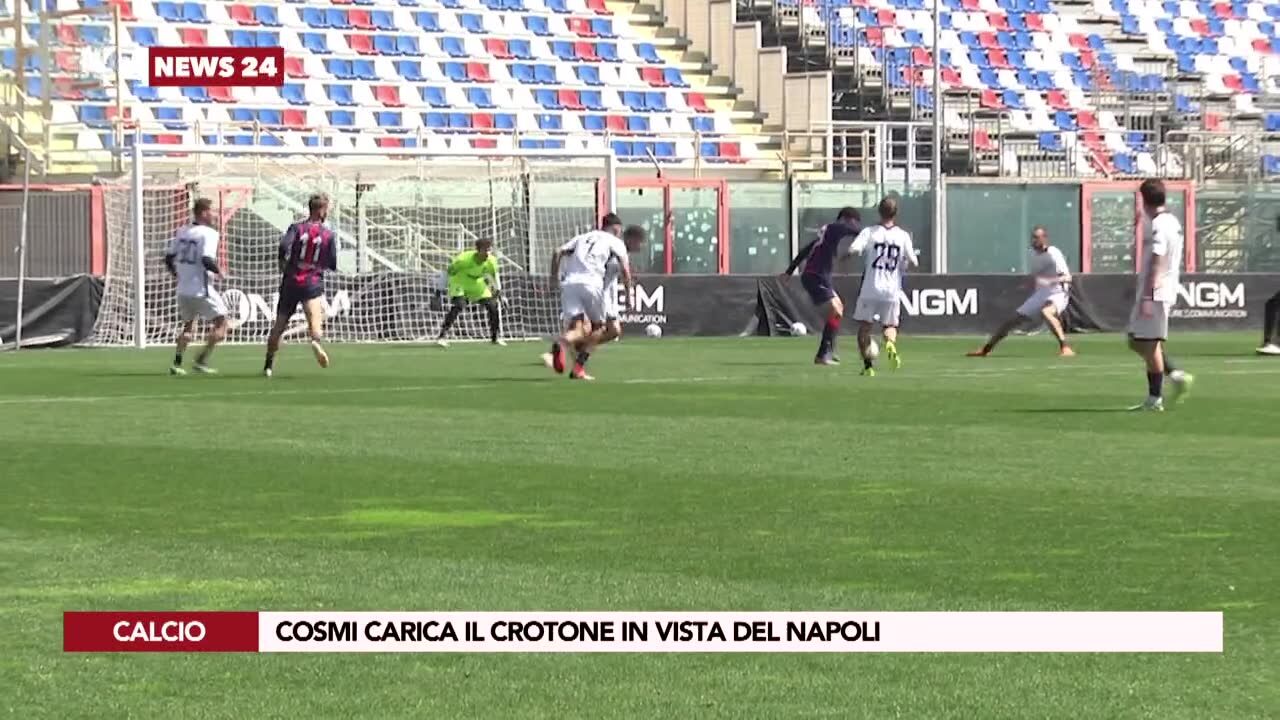 Serie A, Cosmi carica il Crotone in vista del Napoli