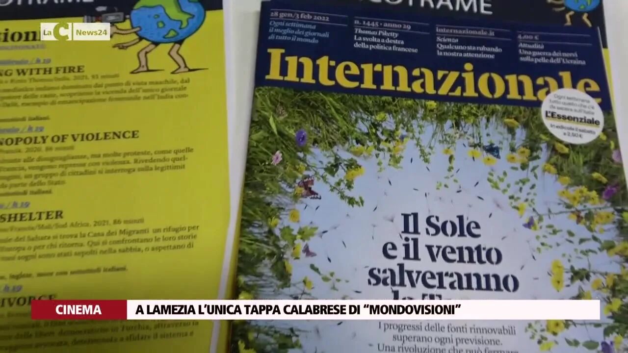 A Lamezia l’unica tappa calabrese di “Mondovisioni”