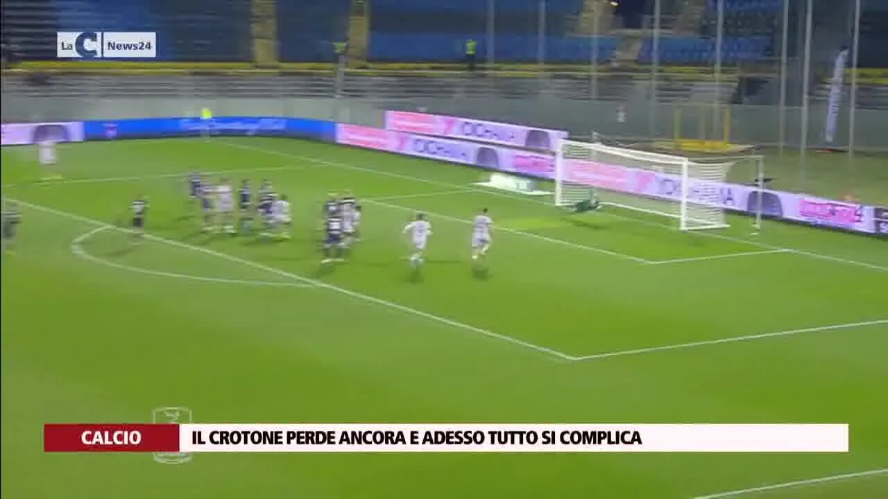 Il Crotone perde ancora e adesso tutto si complica