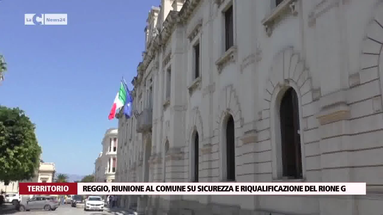 Reggio, riunione al Comune su sicurezza e riqualificazione del rione G