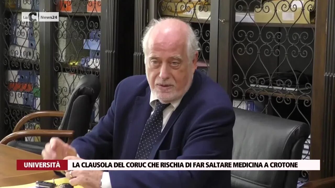 La clausola del Coruc che rischia di far saltare medicina a Crotone