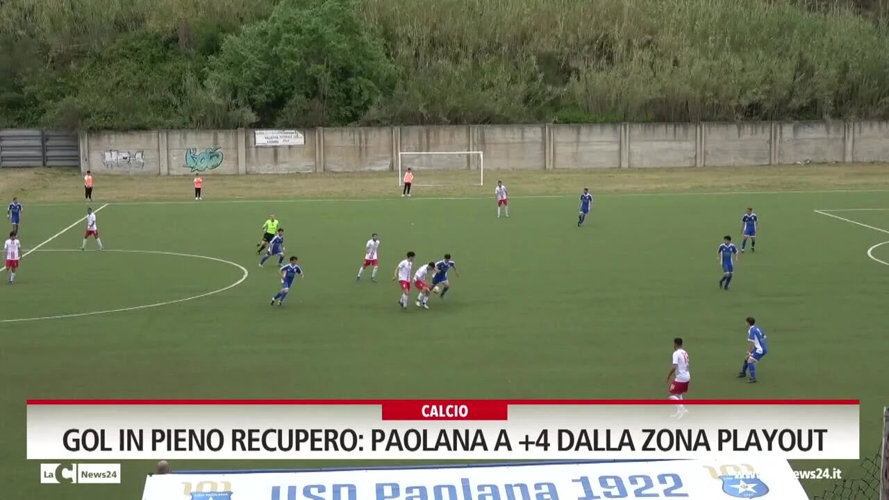 Gol in pieno recupero: Paolana a  4 dalla zona playout