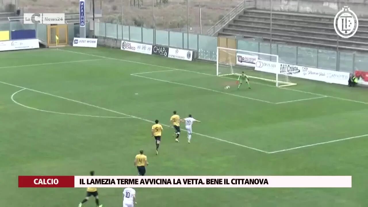 Il Lamezia Terme avvicina la vetta. Bene il Cittanova