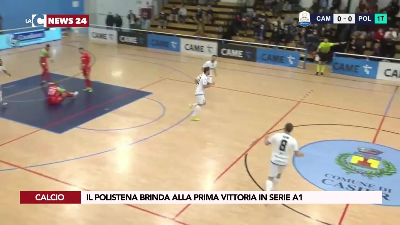 Il Polistena brinda alla prima vittoria in Serie A1