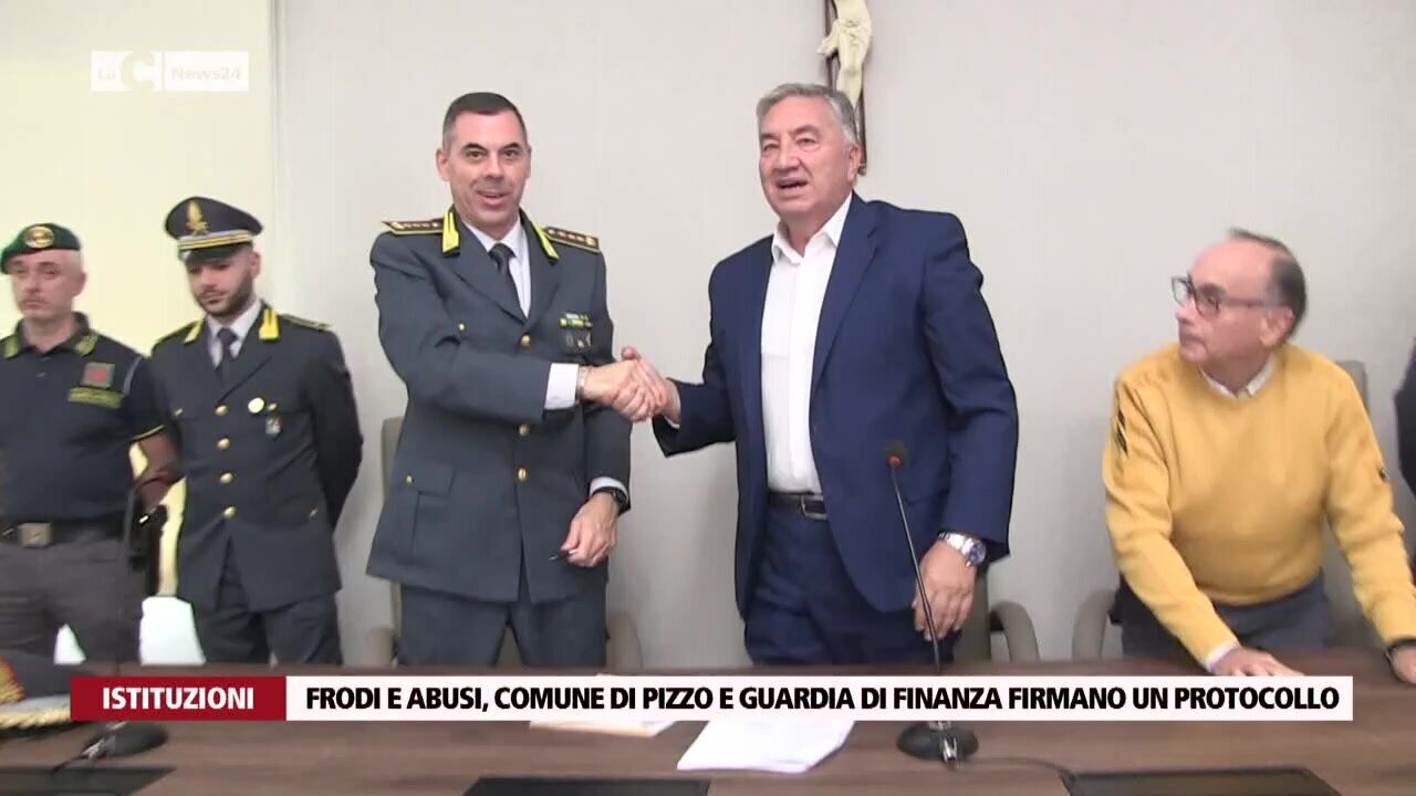 Frodi e abusi, comune di Pizzo e Guardia di finanza firmano un protocollo