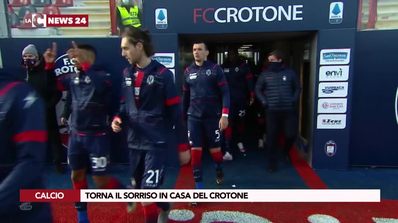 Torna il sorriso in casa del Crotone