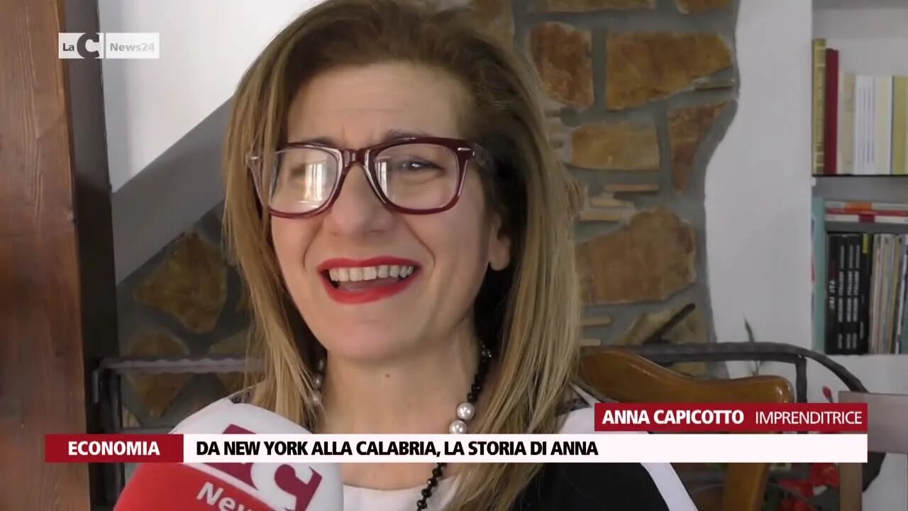 Da New York alla Calabria, la storia di Anna