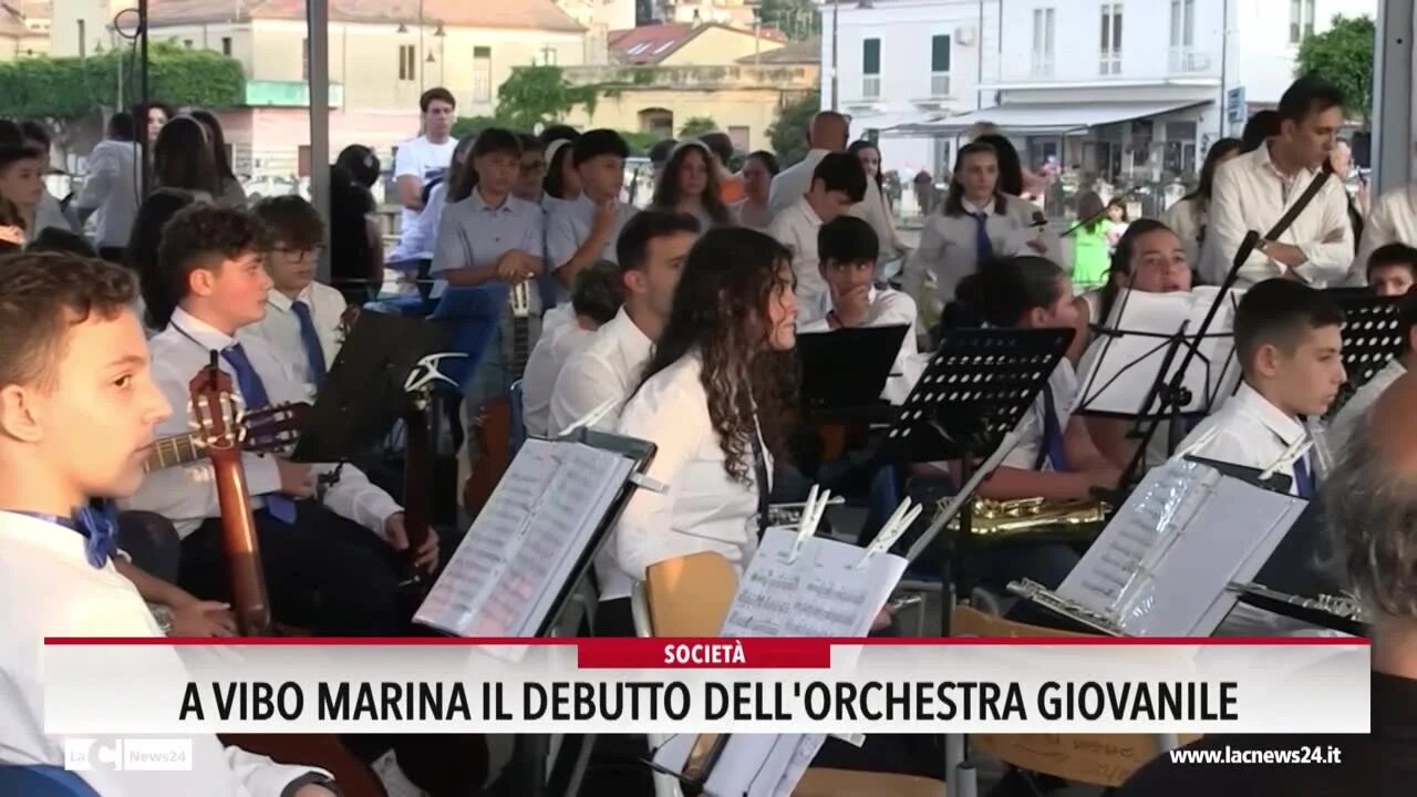 Vibo Marina, con l'orchestra giovanile dell'Istituto Vespucci, Murmura e Briatico la \"Musica va in Porto\" - VIDEO