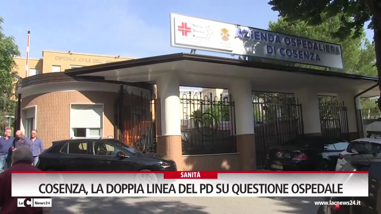 Cosenza, la doppia linea del Pd su questione ospedale