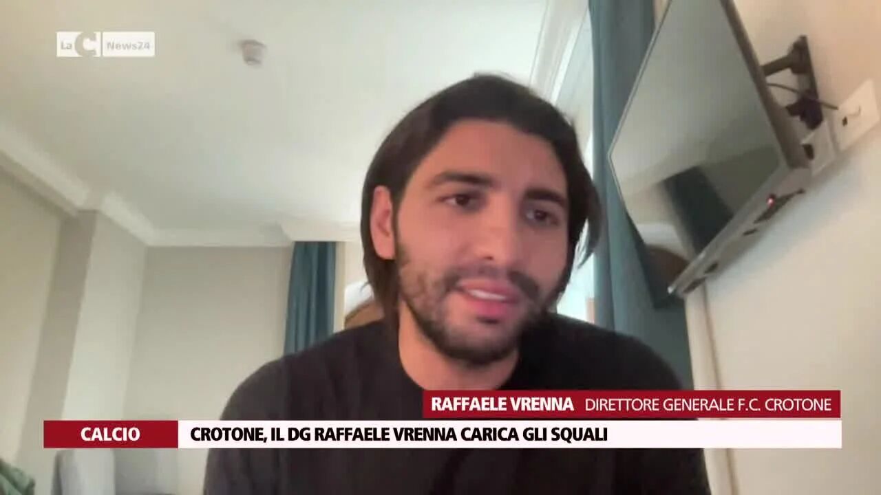 Crotone, il dg Raffaele Vrenna carica gli squali