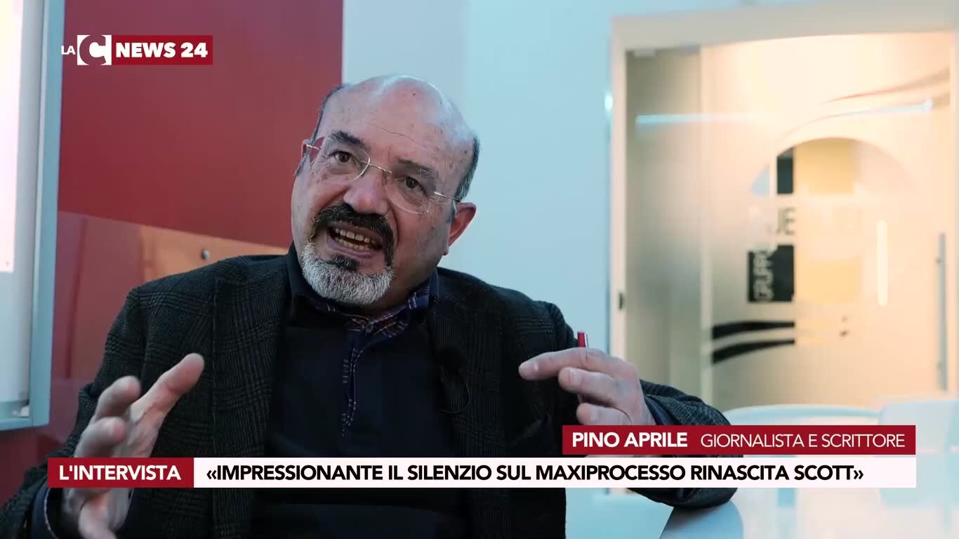 Pino Aprile: «Impressionante il silenzio sul maxiprocesso Rinascita Scott»