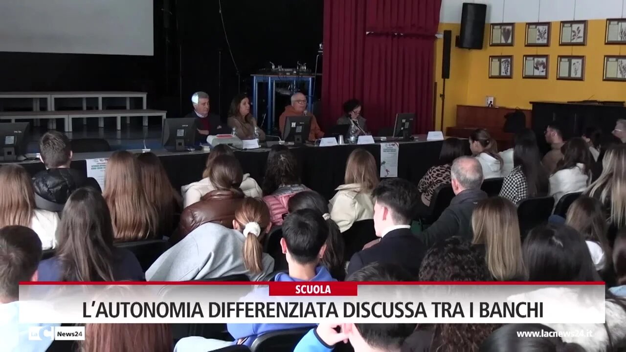 L’autonomia differenziata discussa tra i banchi