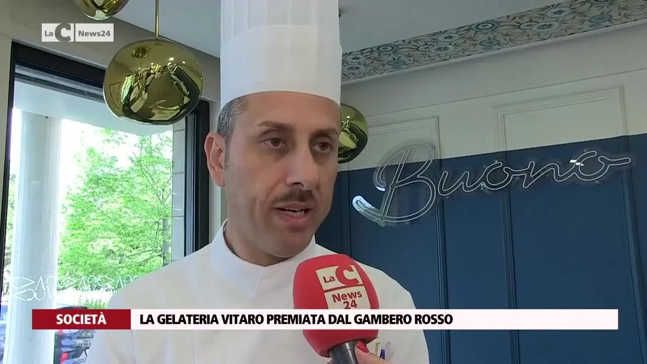 La gelateria Vitaro premiata dal Gambero Rosso
