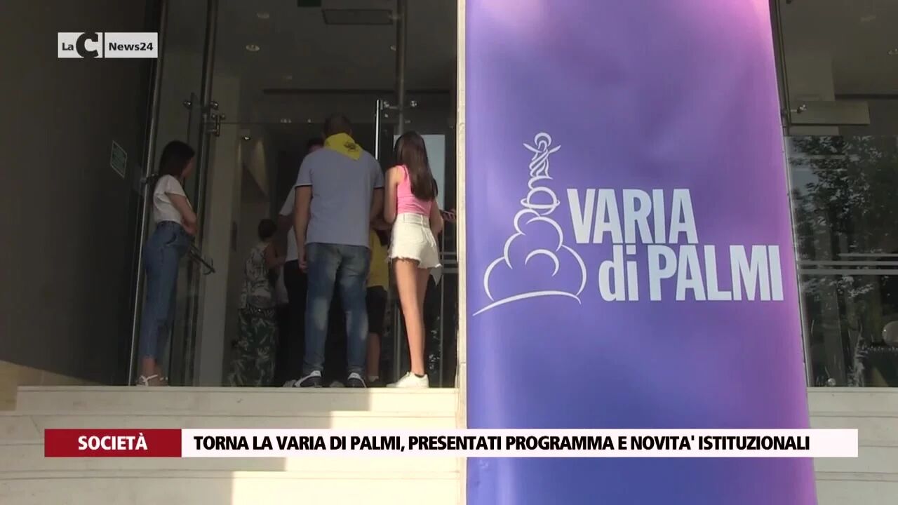 Torna la Varia di Palmi, presentati programma e novita' istituzionali