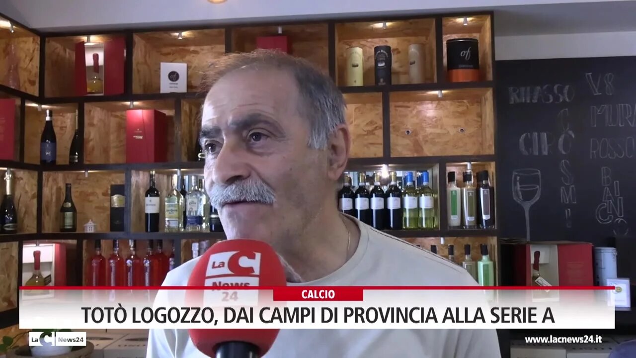 Totò Logozzo, dai campi di provincia alla serie A