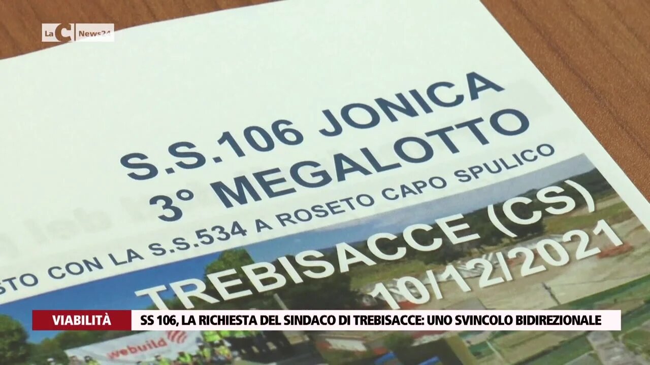 SS 106, la richiesta del sindaco di Trebisacce: uno svincolo bidirezionale