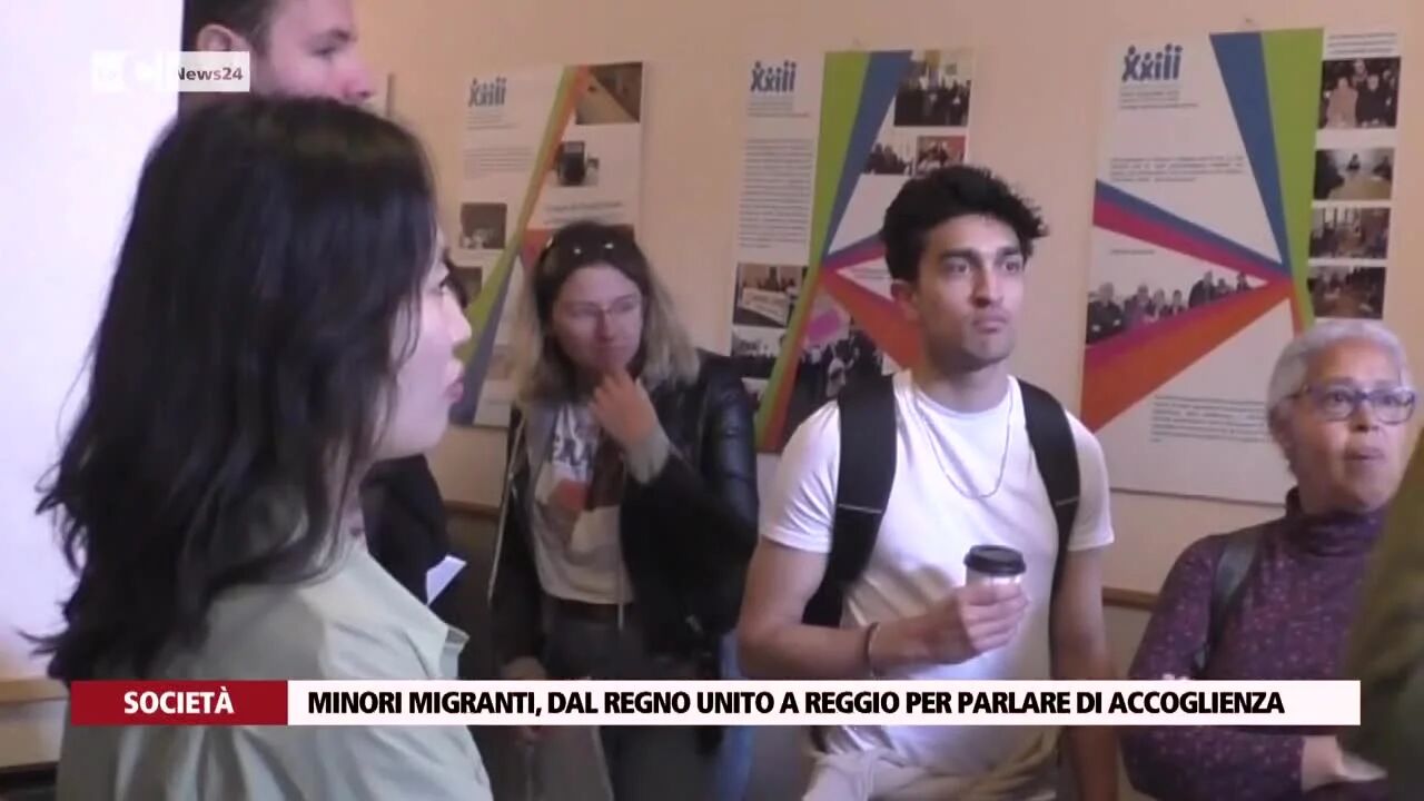 Minori migranti, dal Regno Unito a Reggio per parlare di accoglienza