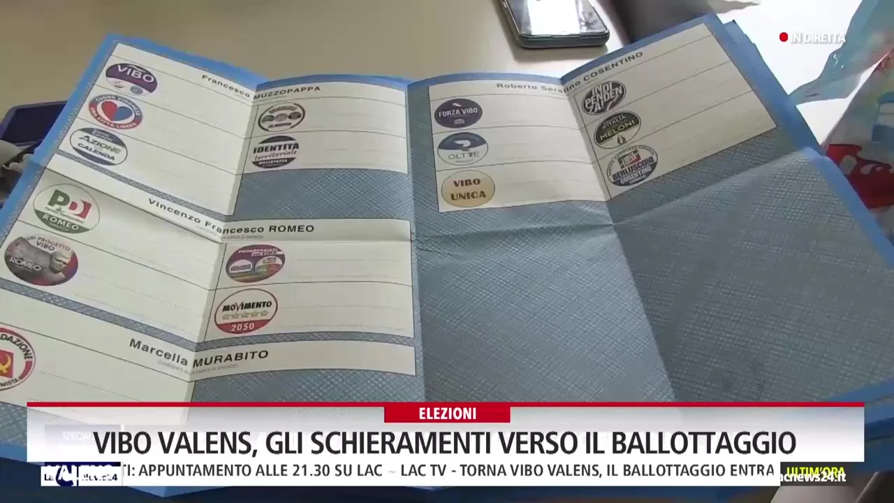 Vibo Valens, gli schieramenti verso il ballottaggio