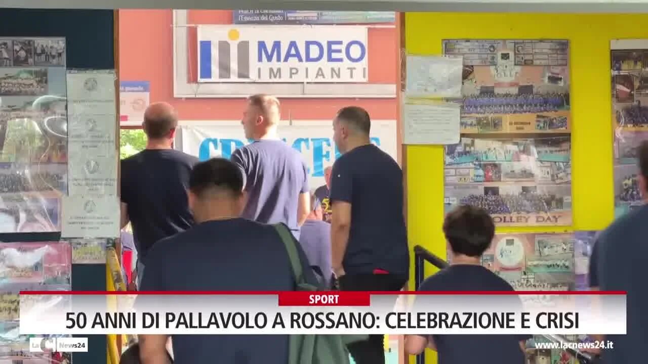 50 anni di pallavolo a Rossano tra celebrazione e crisi