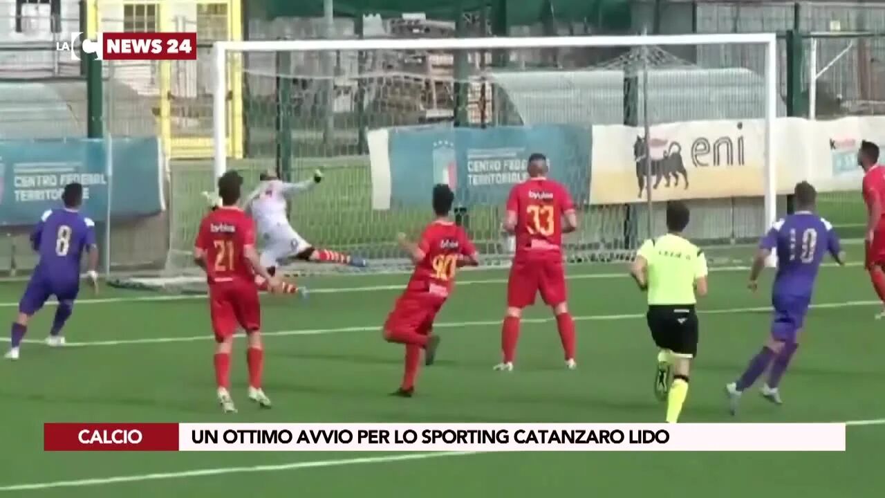Un ottimo avvio per lo Sporting Catanzaro Lido