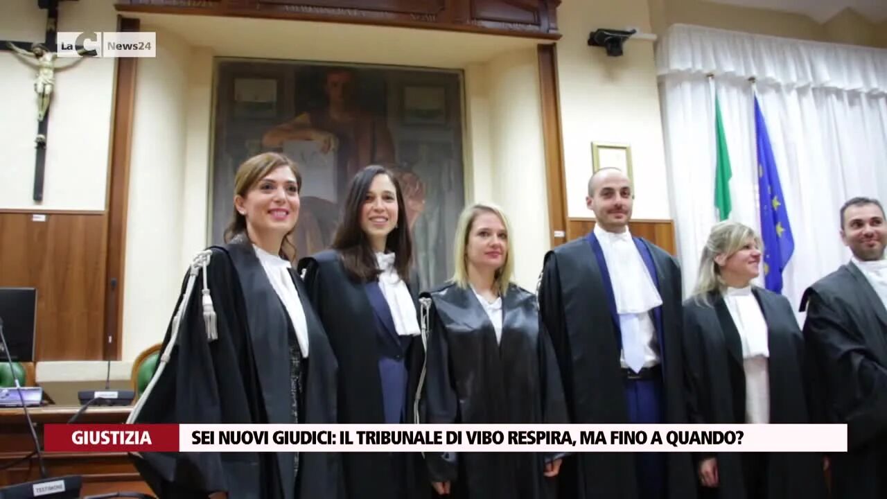 Sei nuovi giudici: il tribunale di Vibo respira, ma fino a quando?