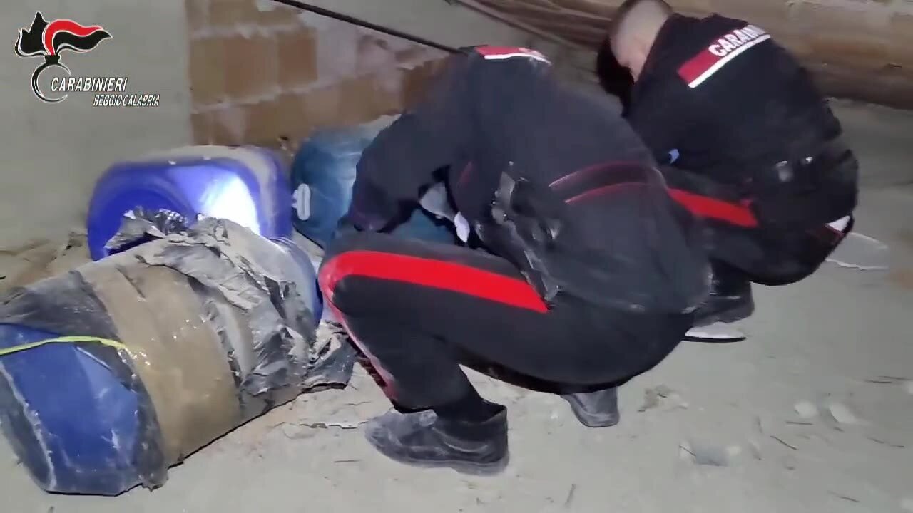 Reggio Calabria, 9 persone arrestate in un blitz. Ritrovati armi, munizioni e tritolo | VIDEO
