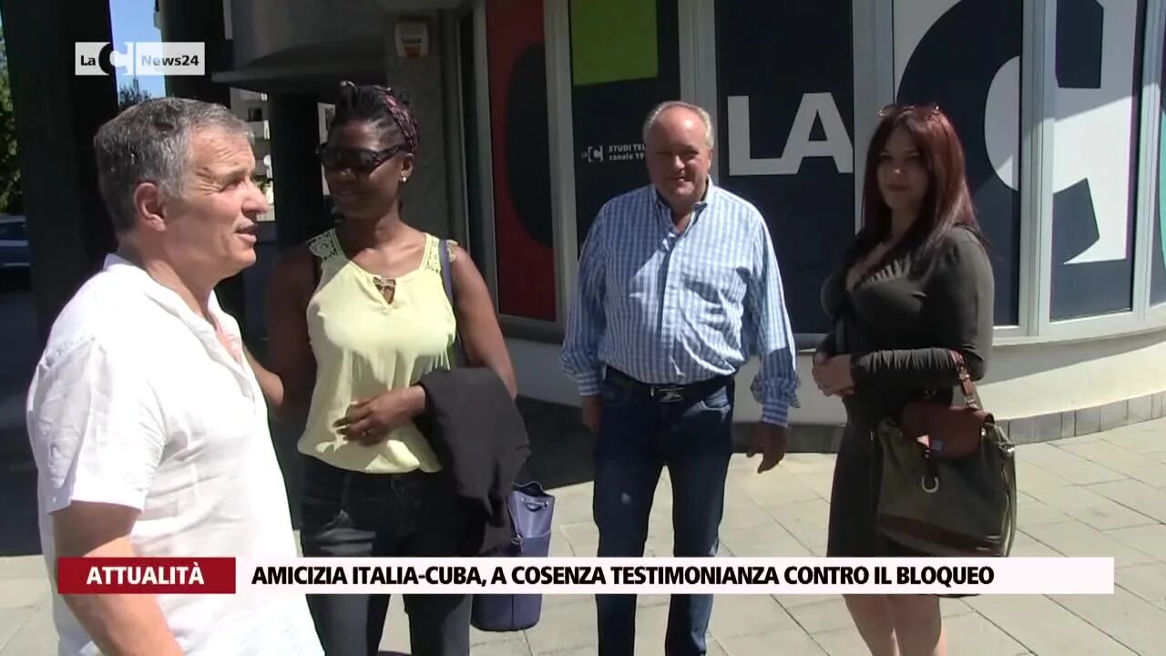 Amicizia Italia-Cuba, a Cosenza testimonianza contro il bloqueo