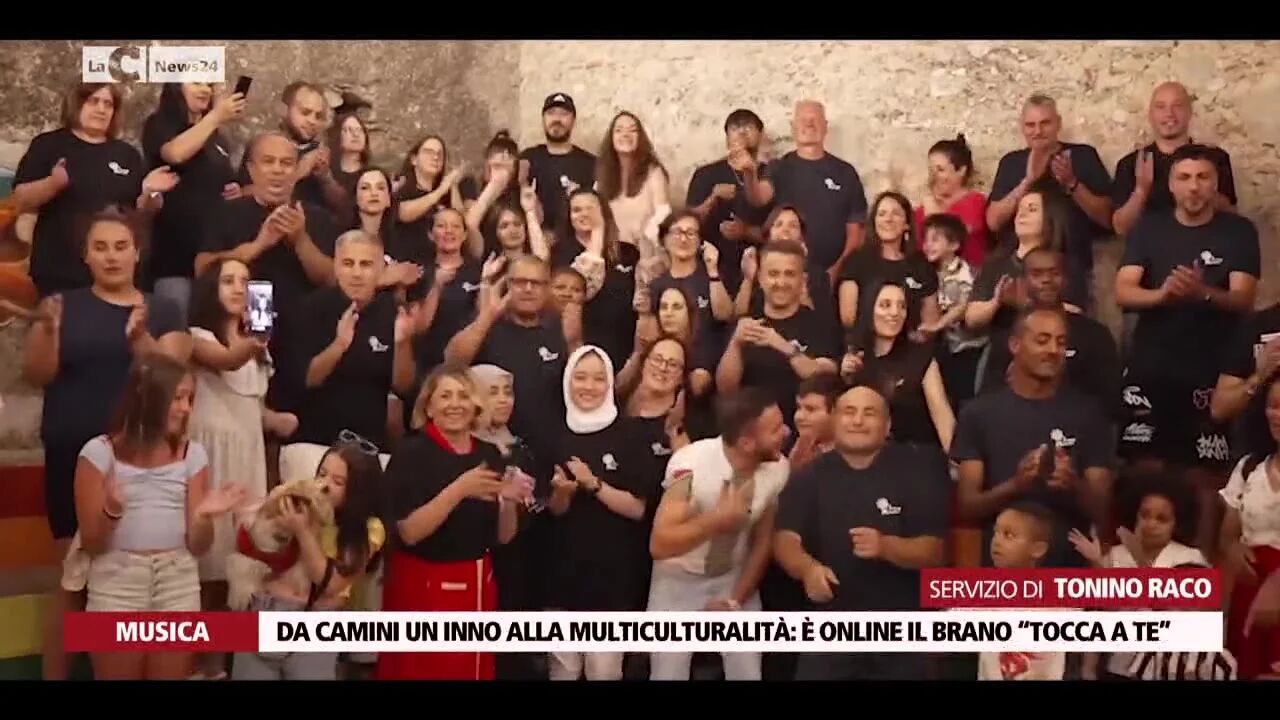 Da Camini un inno alla multiculturalità, è online il brano “Tocca a te”