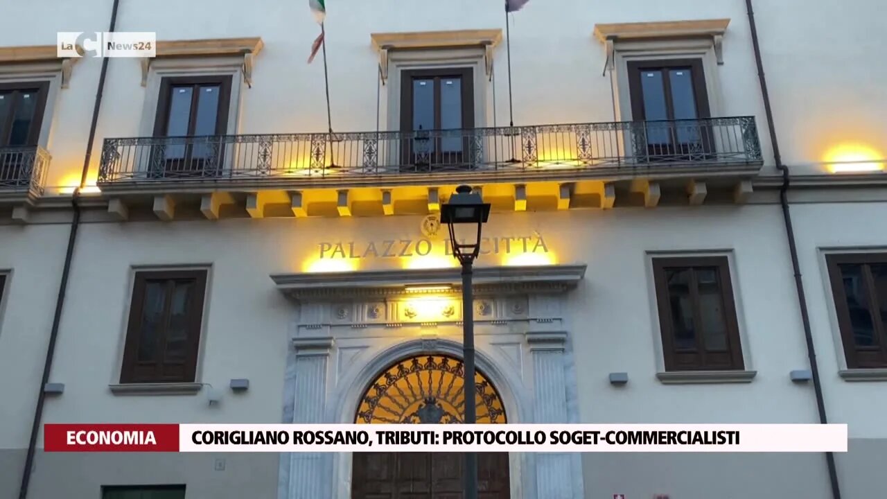 Corigliano Rossano, tributi: protocollo Soget-commercialisti