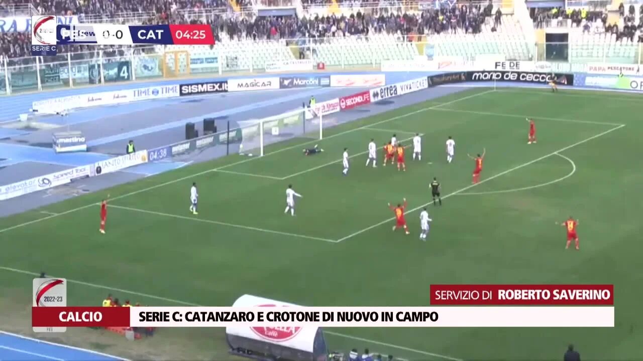Serie C: Catanzaro e Crotone di nuovo in campo