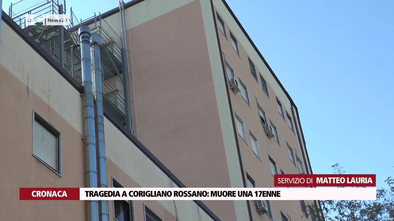 Tragedia a Corigliano Rossano muore una 17enne