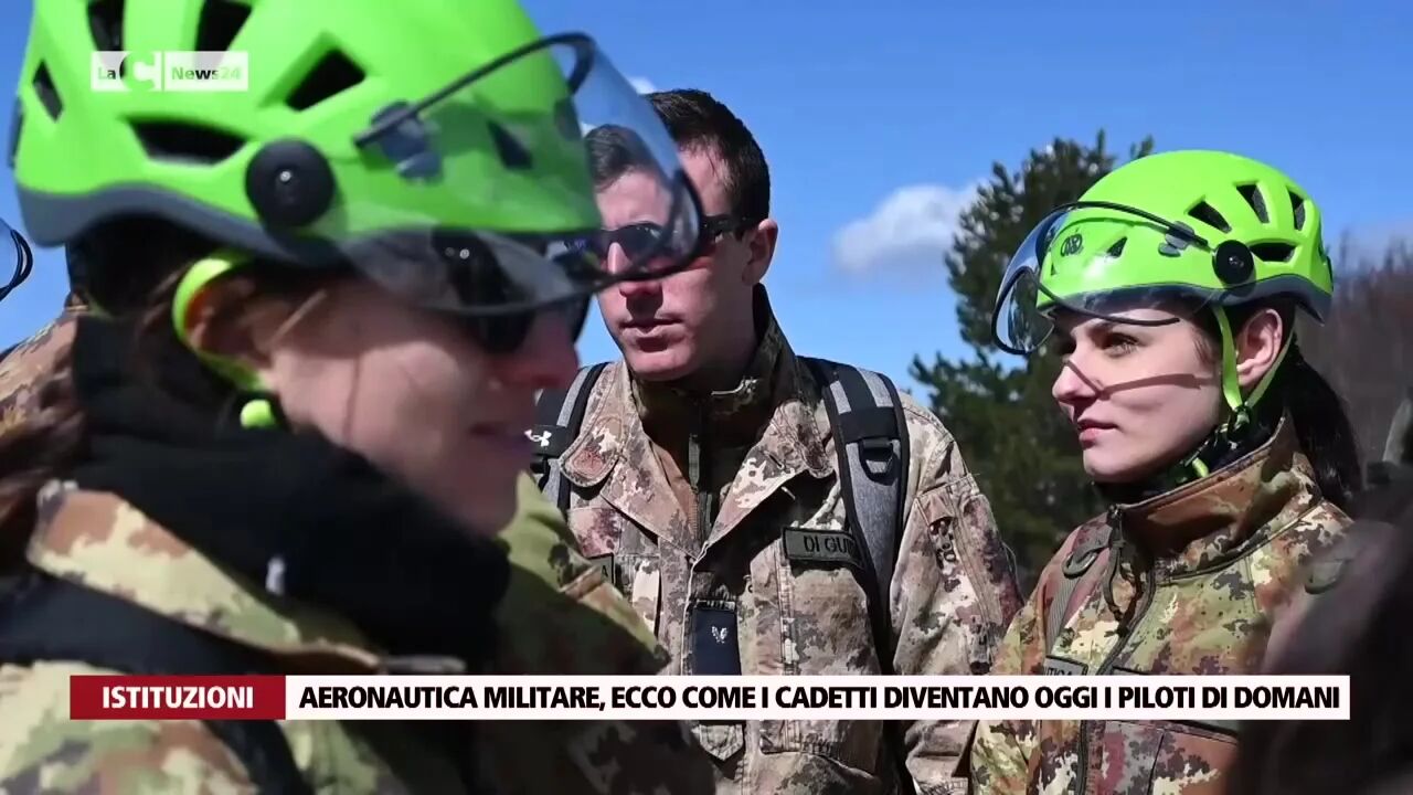 Aeronautica militare, ecco come i cadetti diventano oggi i piloti di domani